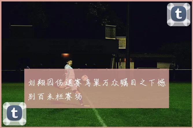 刘翔因伤退赛鸟巢万众瞩目之下憾别百米栏赛场