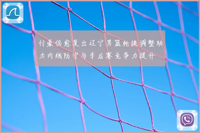 付豪伤愈复出辽宁男篮轮换调整助力内线防守与季后赛竞争力提升
